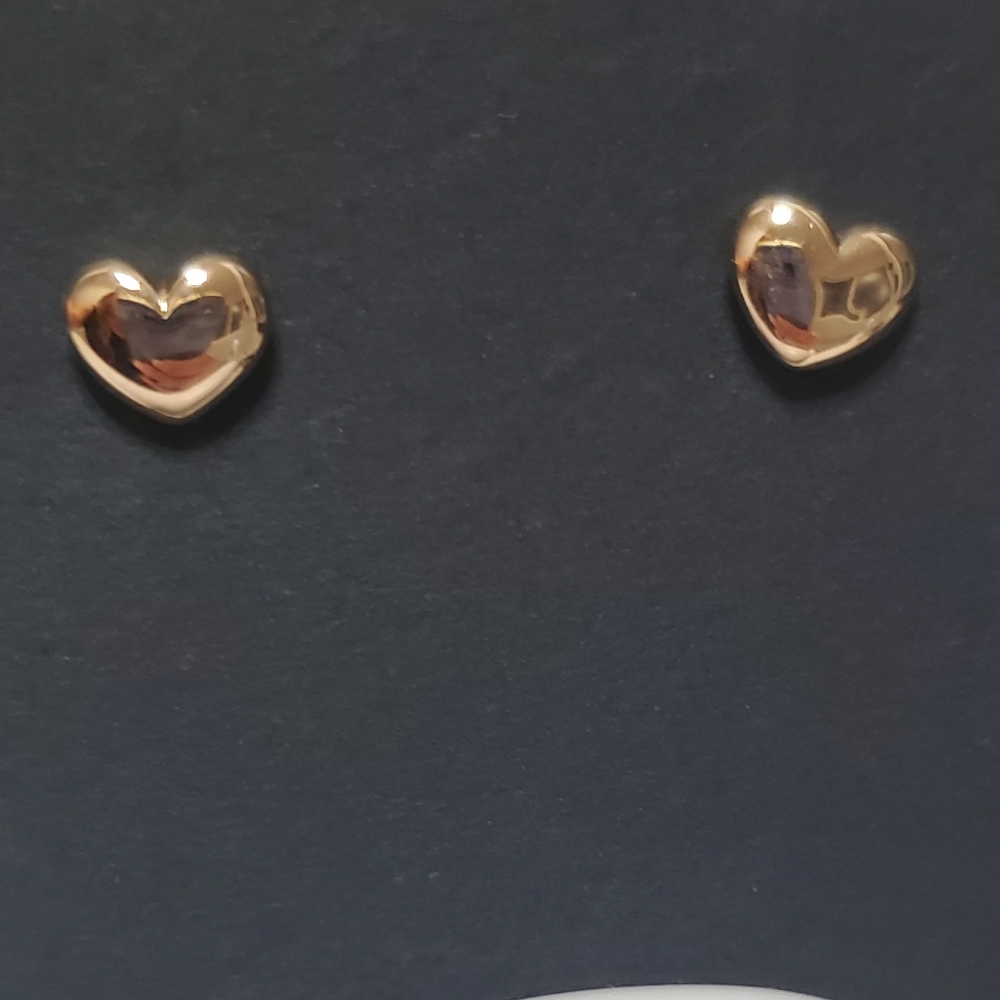Pandora Rose Heart Stud Earrings